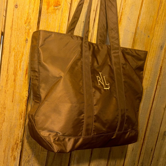 RalphLauren Brown Nylon Tote - Picture 2 of 6